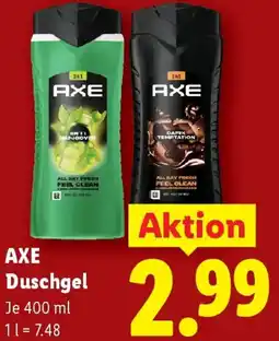 Lidl Axe Duschgel Angebot
