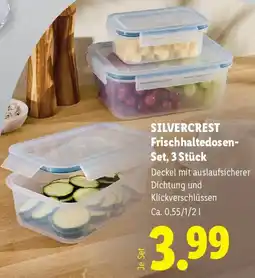 Lidl SilverCrest Frischhaltedosen-Set Angebot
