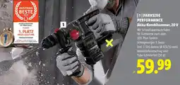 Lidl Parkside performance akku-kombihammer, 20 v Angebot