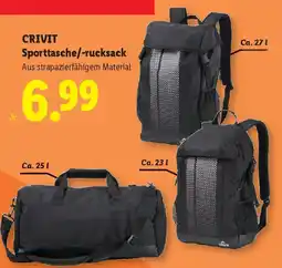Lidl Crivit Sporttasche/-rucksack Angebot