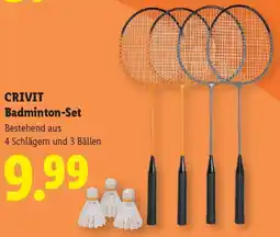 Lidl Crivit Badminton-Set Angebot