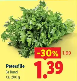 Lidl Petersilie Angebot