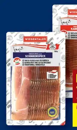 Lidl Wiesentaler Tiroler Speck Angebot