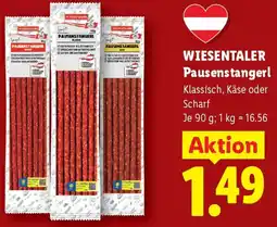 Lidl Wiesentaler Pausenstangerl Angebot