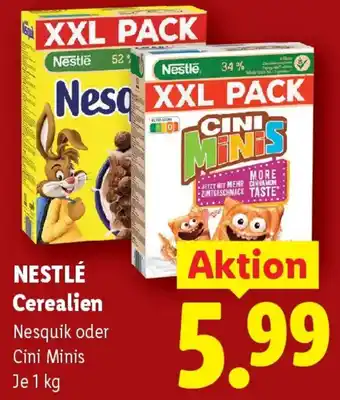 Lidl Nestlé Cerealien Angebot