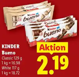 Lidl Ferrero Kinder Bueno Angebot