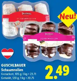 Lidl Guschlbauer Schaumrollen Angebot