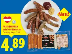 Lidl Wiesentaler Mini-Grillwürstel Angebot