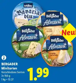 Lidl Bergader Minitorten Angebot