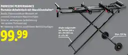 Lidl Parkside performance portabler arbeitstisch mit maschinenhalter Angebot
