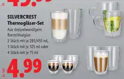 Lidl Silvercrest thermogläser-set Angebot
