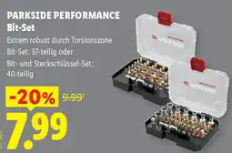 Lidl Parkside performance bit-set Angebot