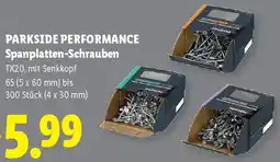 Lidl Parkside performance Spanplatten-Schrauben Angebot