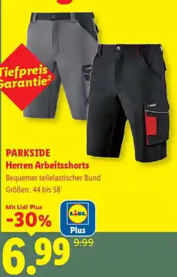 Lidl Parkside Herren Arbeitsshorts Angebot