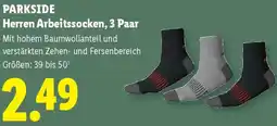 Lidl Parkside Herren Arbeitssocken Angebot
