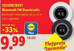 Lidl Silvercrest Bluetooth FM Duschradio Angebot