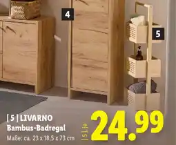 Lidl Livarno bambus-badregal Angebot