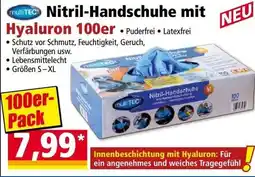 Norma Nitril-Handschuhe mit Hyaluron Angebot