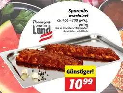 Nah&Frisch Spareribs mariniert Angebot