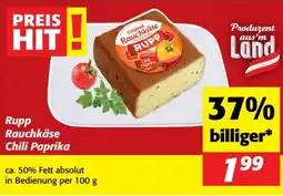 Nah&Frisch Rupp Rauchkäse Chili Paprika Angebot