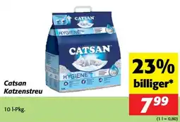 Nah&Frisch Catsan Katzenstreu Angebot