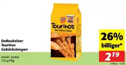 Nah&Frisch DeBeukelaer Tourinos Gebäckstangen Angebot