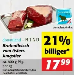 Nah&Frisch Bratenfleisch vom österr. Jungstier Angebot