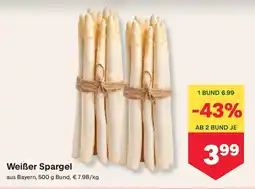 MPreis Weißer spargel Angebot