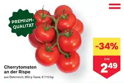 MPreis Cherrytomaten an der Rispe Angebot