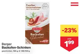 MPreis Berger Backofen-Schinken Angebot