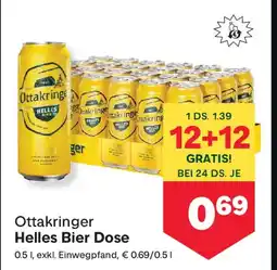 MPreis Ottakringer Helles Bier Dose Angebot