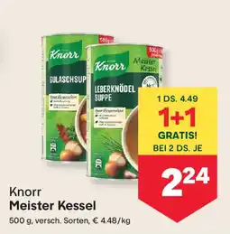 MPreis Knorr Meister Kessel Angebot