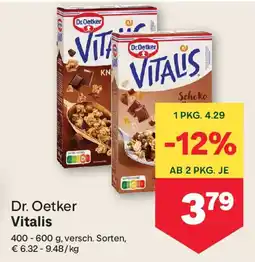 MPreis Dr. Oetker Vitalis Angebot