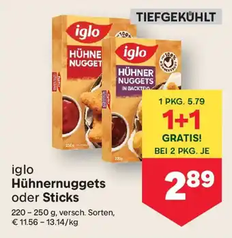 MPreis Iglo Hühnernuggets oder Sticks Angebot