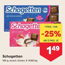 MPreis Schogetten Angebot