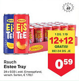 MPreis Rauch Eistee Tray Angebot