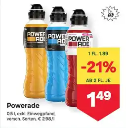 MPreis Powerade Angebot
