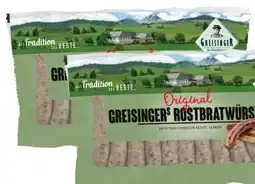 MPreis Greisinger Rostbratwürstel Angebot
