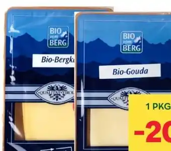 MPreis Bio vom Berg Bio-Käse Scheiben Angebot