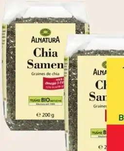 MPreis Alnatura Bio Chia Samen Angebot