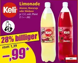 Norma Keli Limonade Angebot