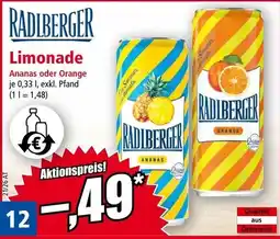 Norma Radlberger Limonade Angebot