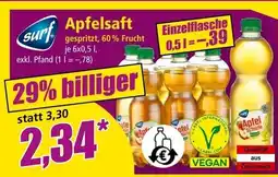 Norma Surf Apfelsaft Angebot