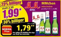 Norma Mm extra mmchen extra trocken Angebot