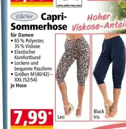 Norma ElleNor Capri-Sommerhose Angebot