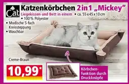 Norma Katzenkörbchen 2in1 „Mickey“ Angebot