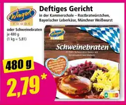 Norma Wingert Foods Schweinebraten Angebot
