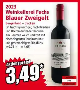 Norma Weinkellerei Fuchs Blauer Zweigelt Angebot