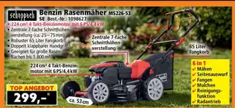 Scheppach Benzin Rasenmäher MS226-53