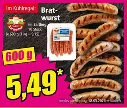 Norma Bratwurst Angebot